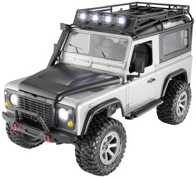 B-Ware Reely Silber Brushed 1:16 Rc Modellauto Elektro Crawler Modellwagen Akku Rc Auto von Reely